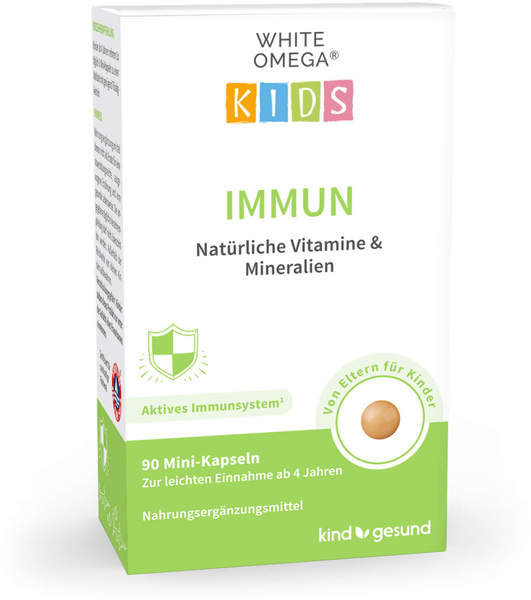 Cellavent White Omega Kids Immun Weichkapseln (90 Stk.)