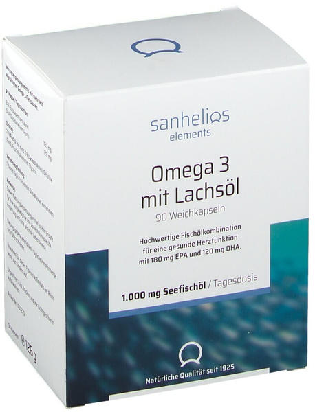 Roha Omega-3 mit Lachsöl Kapseln (90Stk.)