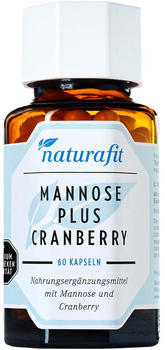 Naturafit Mannose Plus Cranberry Kapseln (60 Stk.)