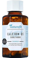 Naturafit Calcium D3 500/1.000 Kapseln 120 St