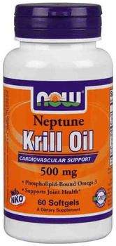 Now Foods Neptune Krill Oil 500mg Weichkapseln (60 Stk.)