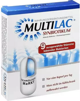 Vivatrex Multilac Synbiotikum Magensaftresistente Kapseln (10 Stk.)