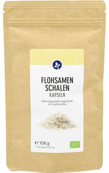 Aleavedis Naturprodukte Flohsamenschalen 500mg Kapseln (180 Stk.)
