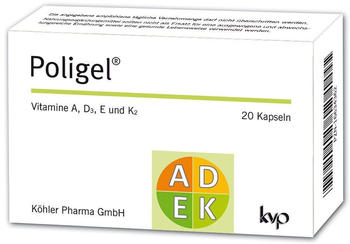 Köhler Pharma Poligel Kapseln (20 Stk.)