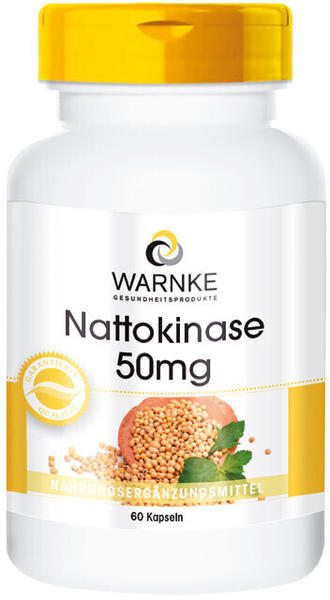 Warnke Gesundheit Nattokinase 50mg Kapseln (60 Stk.)