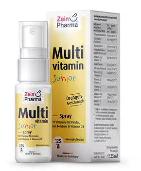 ZeinPharma Multivitamin Junior Spray (25ml) – Warum ist eine ausgewogene Vitaminzufuhr bei Kindern so wichtig?