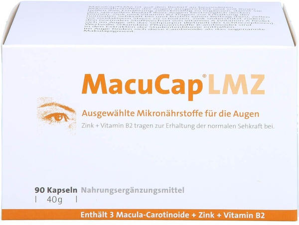 ebiga-VISION MacuCap LMZ Kapseln (90 Stk.)