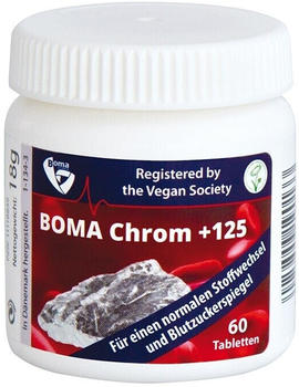 BOMA-Lecithin Chrom + 125 Tabletten (60 Stk.)