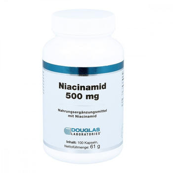 Supplementa Niacinamid B3 500mg Kapseln (100 Stk.)