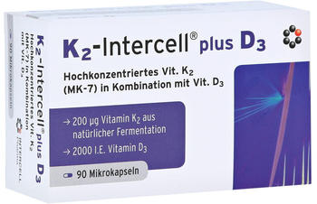 Intercell Pharma K2-Intercell plus D3 Kapseln (90 Stk.)