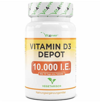 Vit4ever Vitamin D3 Depot 10.000 I.E. Tabletten (365 Stk.)