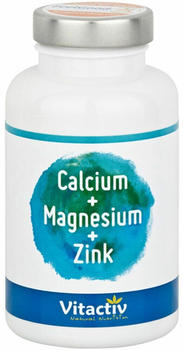 Vitactiv Natural Nutrition Calcium + Magnesium + Zink Tabletten (100Stk.)