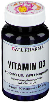 Hecht Pharma Vitamin D3 20.000 I.E. GPH Kapseln (90Stk.)