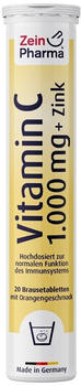 ZeinPharma Vitamin C 1000mg + Zink Brausetabletten (20 Stk.)