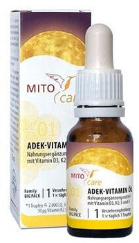 MITOcare ADEK-Vitamin Öl Tropfen (15ml)