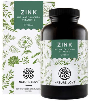 Nature Love Zink + Vitamin C Kapseln (365 Stk.)