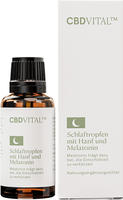 CBD VITAL Schlaftropfen mit Hanf und Melatonin 30 ml