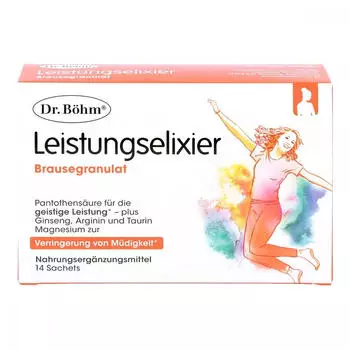 Dr. B&ouml;hm Leistungselixier Brausegranulat Sachets (14 Stk.)