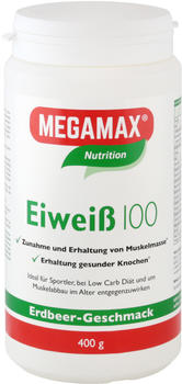 Megamax Eiweiss 100 Erdbeer Pulver (400 g)
