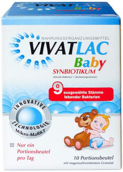 Vivatrex Vivatlac Baby Synbiotikum Beutel (10 Stk.)