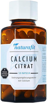 Naturafit Calcium Citrat Kapseln (120 Stk.)