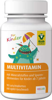 Allpharm Multivitamin für Kinder Lutschtabletten (90 Stk.) – Optimale Versorgung für das Immunsystem Ihrer Kinder