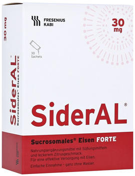 Fresenius SiderAL Eisen Forte 30mg Granulat (30 Stk.)