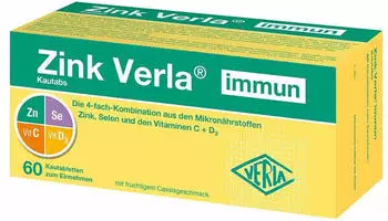 Verla-Pharm Zink Verla immun Kautabletten (60 Stk.)
