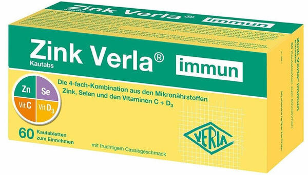 Verla-Pharm Zink Verla immun Kautabletten (60 Stk.)