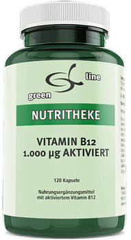 11 A Nutritheke Vitamin B12 1000µg aktiviert Kapseln (120 Stk.)