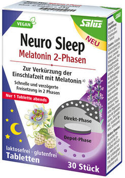Salus Pharma Neuro Sleep Melatonin 2-Phasen Tabletten (30 Stk.)
