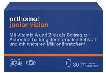 Orthomol Junior Vision Kautabletten (30 Stk.)