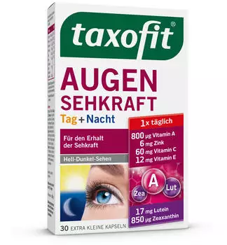 Taxofit Augen Sehkraft Tag+Nacht Kapseln (30 Stk.)
