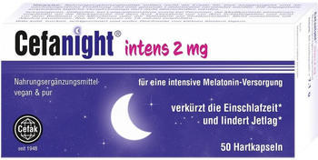 Cefak KG Cefanight intens 2 mg Hartkapseln (50 Stk.)