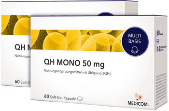 Medicom QH Mono 50 mg Weichkapseln (2 x 60 Stk.)