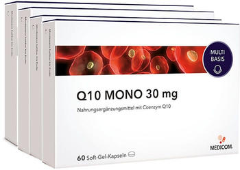 Medicom Q10 Mono 30 mg Weichkapseln (4 x 60 Stk.)