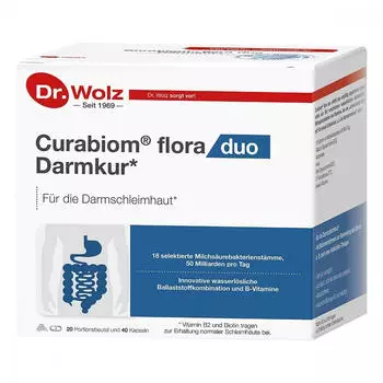 Dr. Wolz Curabiom Flora Duo Darmkur (20 Beutel + 40 Kapseln)
