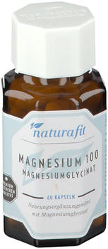 Naturafit Magnesium 100 Magnesiumglycinat Kapseln (60 Stk.)