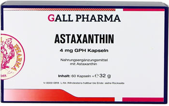 Hecht Pharma Astaxanthin 4mg GPH Kapseln (60 Stk.)