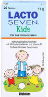 Lacto Seven Kids Kautabletten mit Erdbeer-Himbeer-Geschmack 20 St