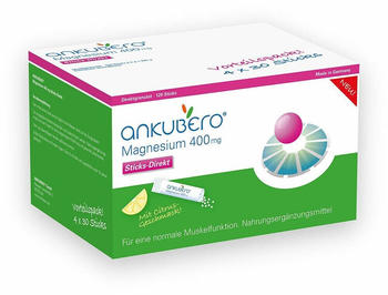 Ankubero Magnesium 400 mg Sticks-Direkt (4 x 30 Stk.)