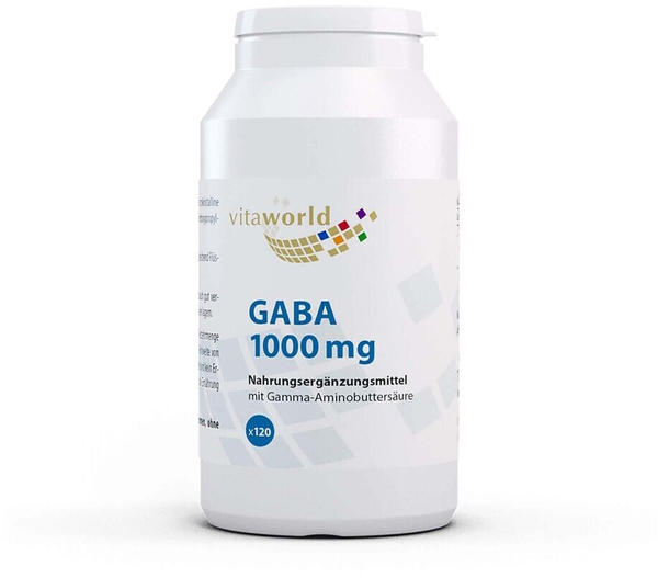 Vita-World Gaba 1000mg Tabletten (120 Stk.)