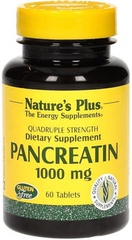 Nature's Plus Pancreatin 1000mg Tabletten (60 Stk.)
