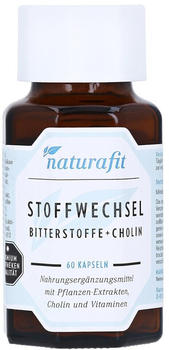Naturafit Stoffwechsel Bitterstoffe + Cholin Kapseln (60 Stk.)