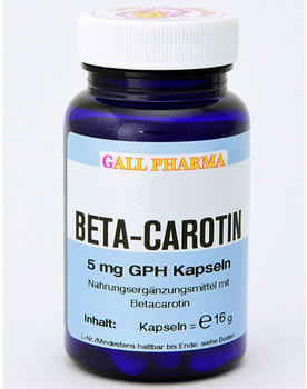 Bios Naturprodukte Beta Carotin 5 Mg Kapseln 180 Stk.