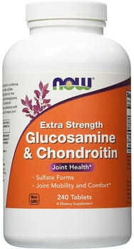 Now Foods Glucosamin & Chondroitin Extra Stark Tabletten (240 Stk.)