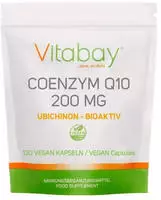 PZN-DE 18210407, Vitabay CV Coenzym Q10 Ubichinon Komplex 200 Mg Vegan Kapseln 120