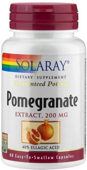 Solaray Pomegranate extract 200mg Kapseln (60 Stk.)