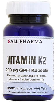 Hecht Pharma Vitamin K2 200µg GPH Kapseln (30 Stk.)