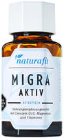 PZN-DE 10196613, Naturafit Migra aktiv Kapseln 44.5 g, Grundpreis: &euro; 373,26 / kg